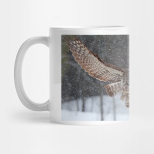 Incoming! - Great Grey Owl Mug